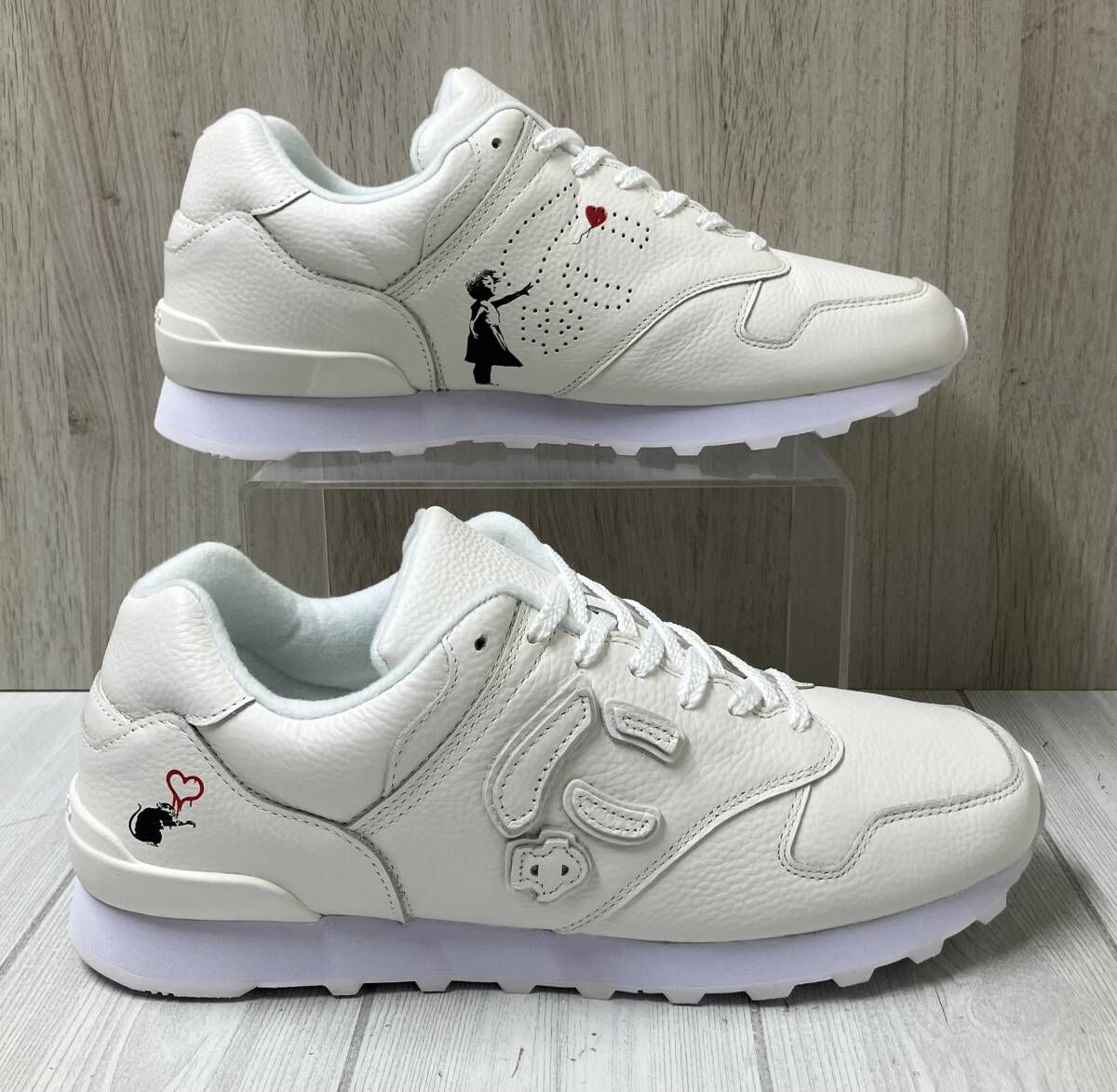 Sangacio サンガッチョ × BRANDALISED にゅ〜ず PURE WHITE バンクシー 