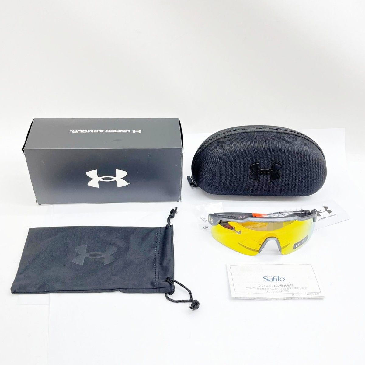 UNDER ARMOUR アンダーアーマー サングラス キッズ ケース付 UA S LEVELUP JR-99 4WCVP