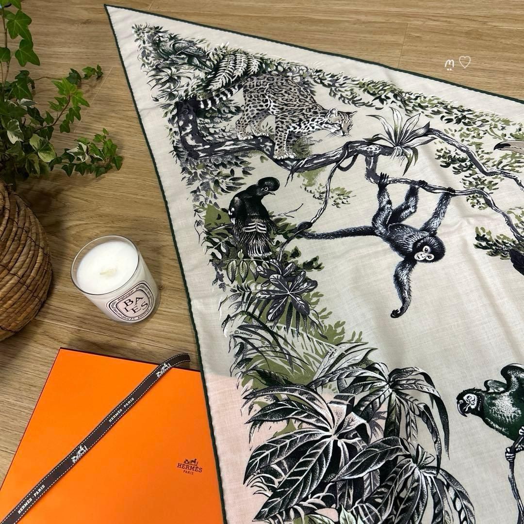 新品 エルメス トライアングルジェアン 赤道直下 カシシル 26SS最新作