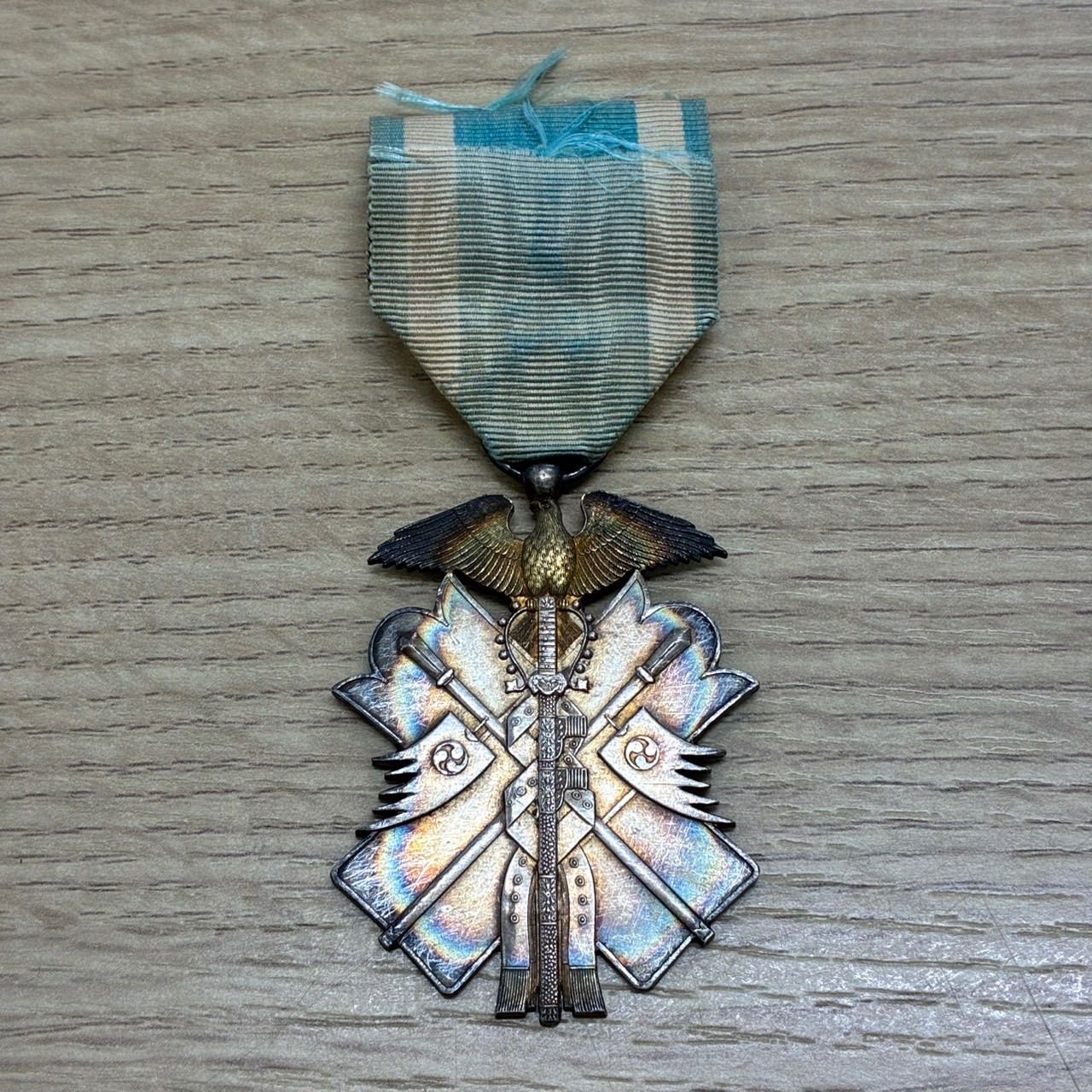 K0333]功七級金鵄章 金鵄勲章 勲章 旧日本軍 大日本帝国 旧日本軍記章