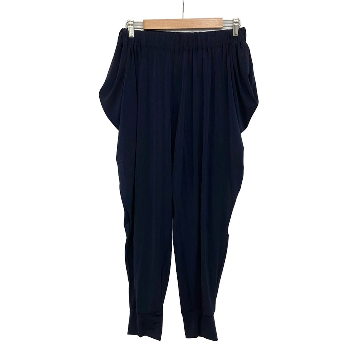ISSEYMIYAKE(イッセイミヤケ) パンツ サイズ2 M レディース - ダークネイビー フルレングス