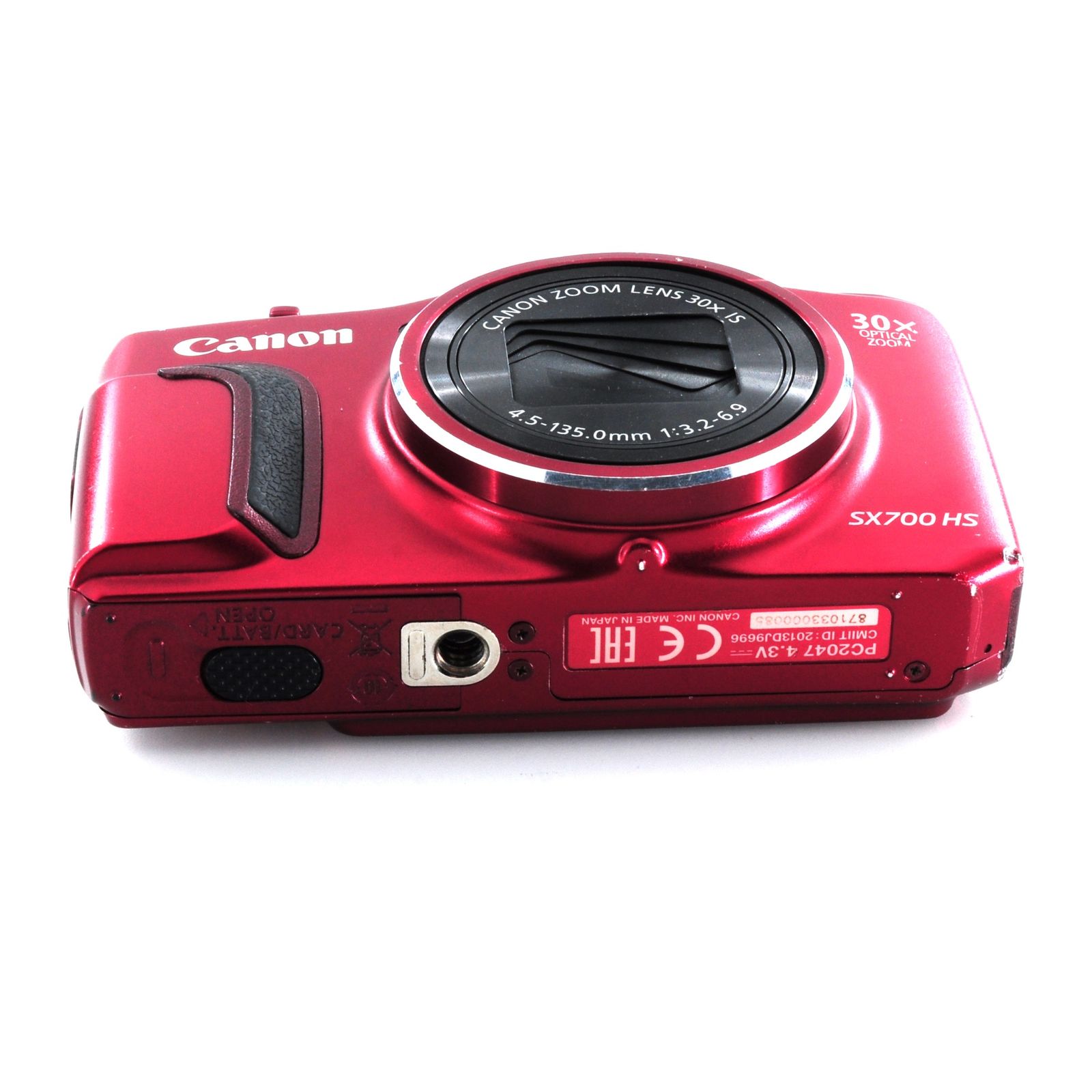 キヤノン】Canon PowerShot SX700 HS レッド コンパクトデジタルカメラ
