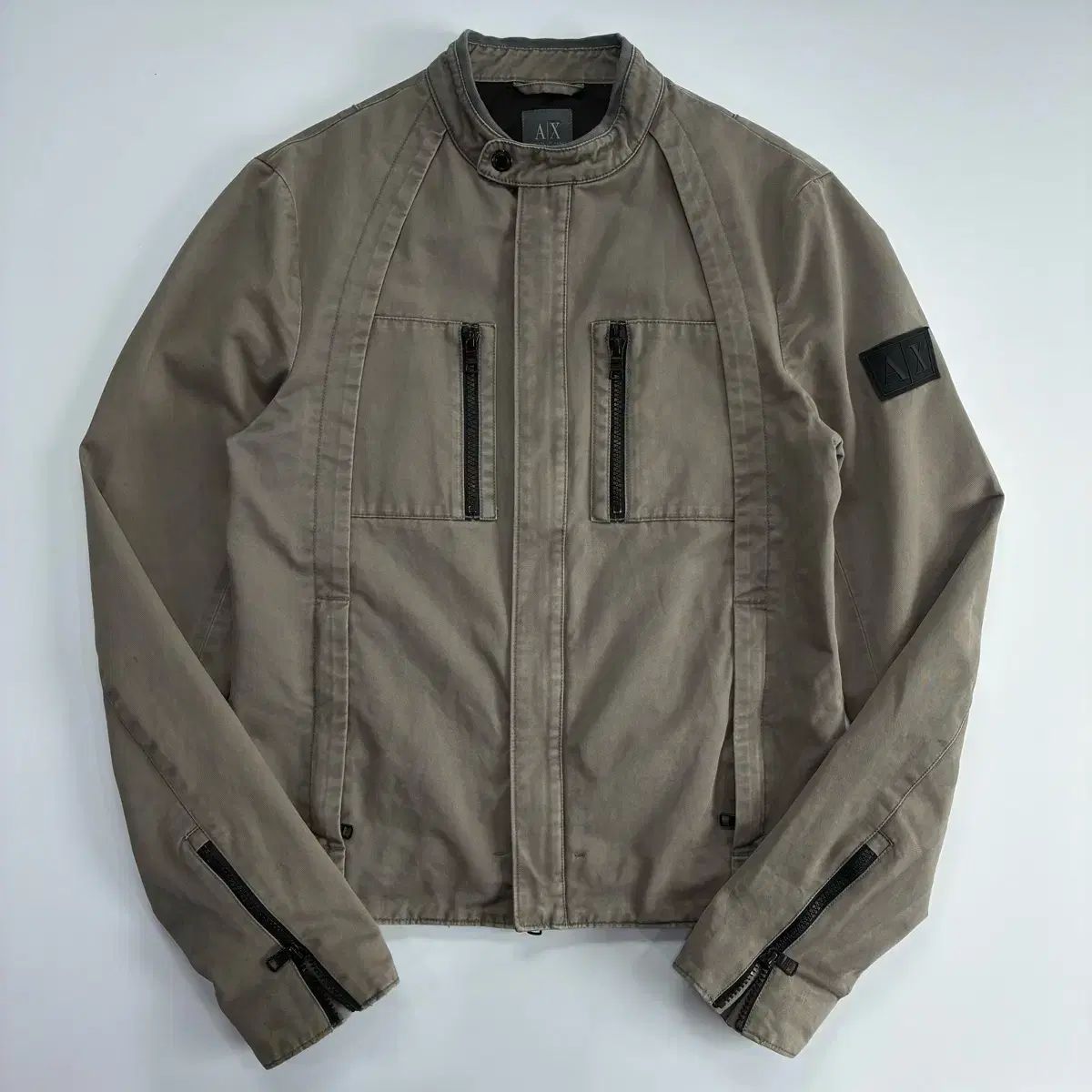 ARMANI EXCHANGE アルマーニ エクスチェンジ コットン ポケット ライダー ジャケット 10,734円
