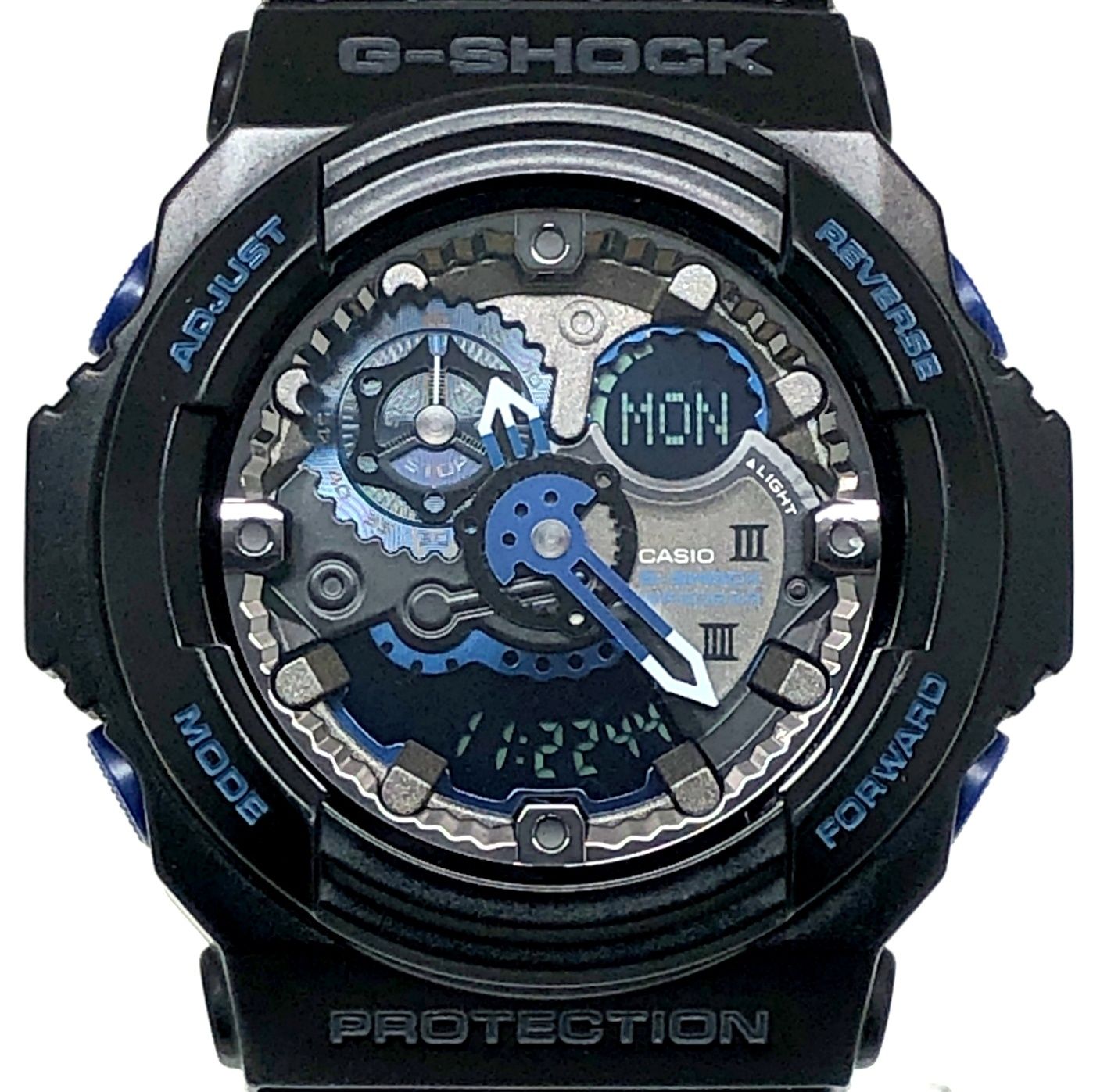 G-SHOCK ジーショック GA-303B-1A Initial Blue Gショック30周年記念 イニシャルブルー ブラック アナデジ 2013年1月発売 9,567円