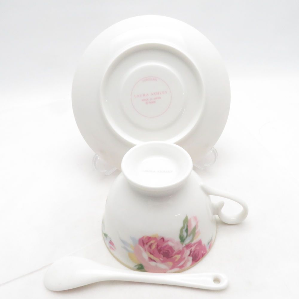 未使用 LAURA ASHLEY ローラアシュレイ クチュールローズ ティーポット