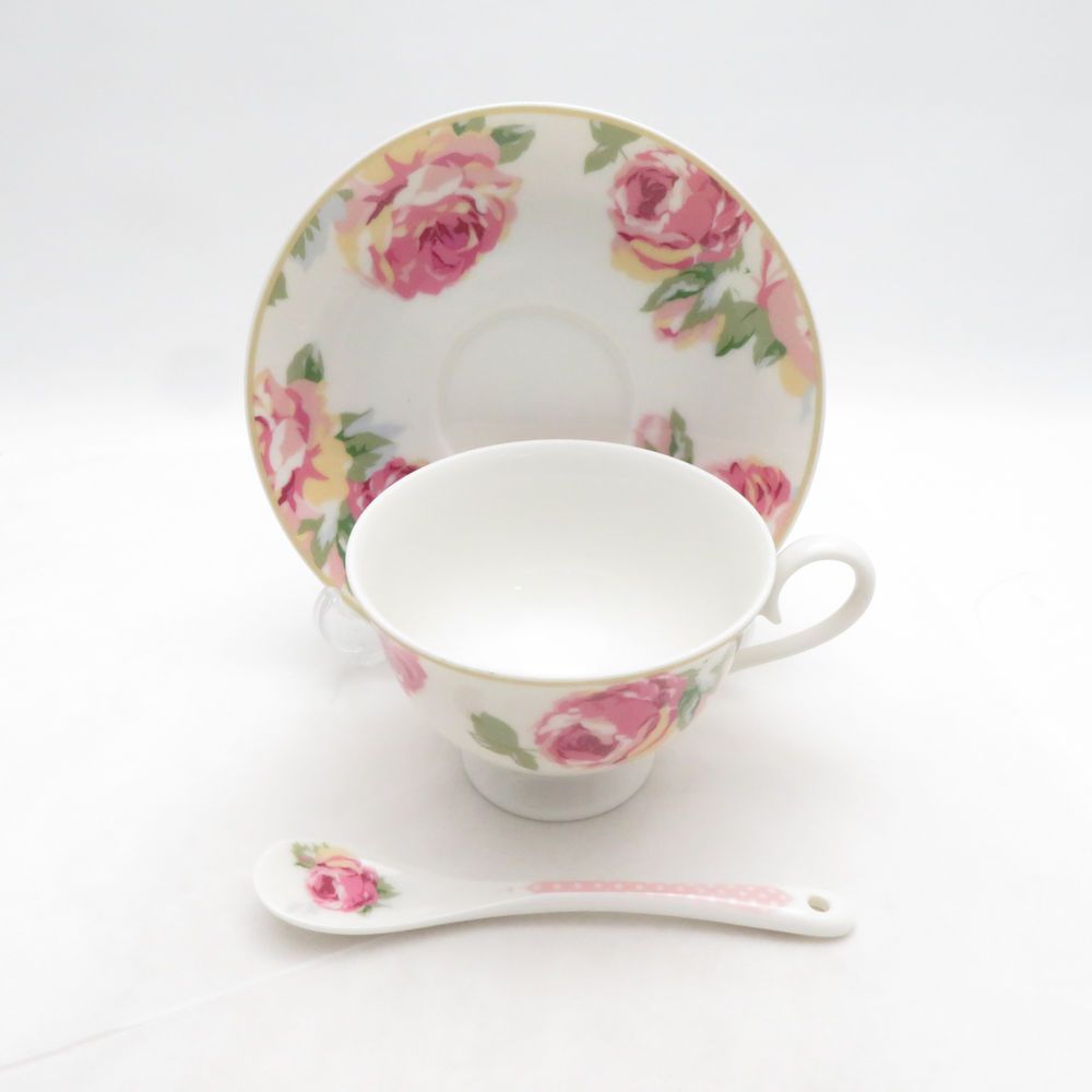 未使用 LAURA ASHLEY ローラアシュレイ クチュールローズ ティーポット