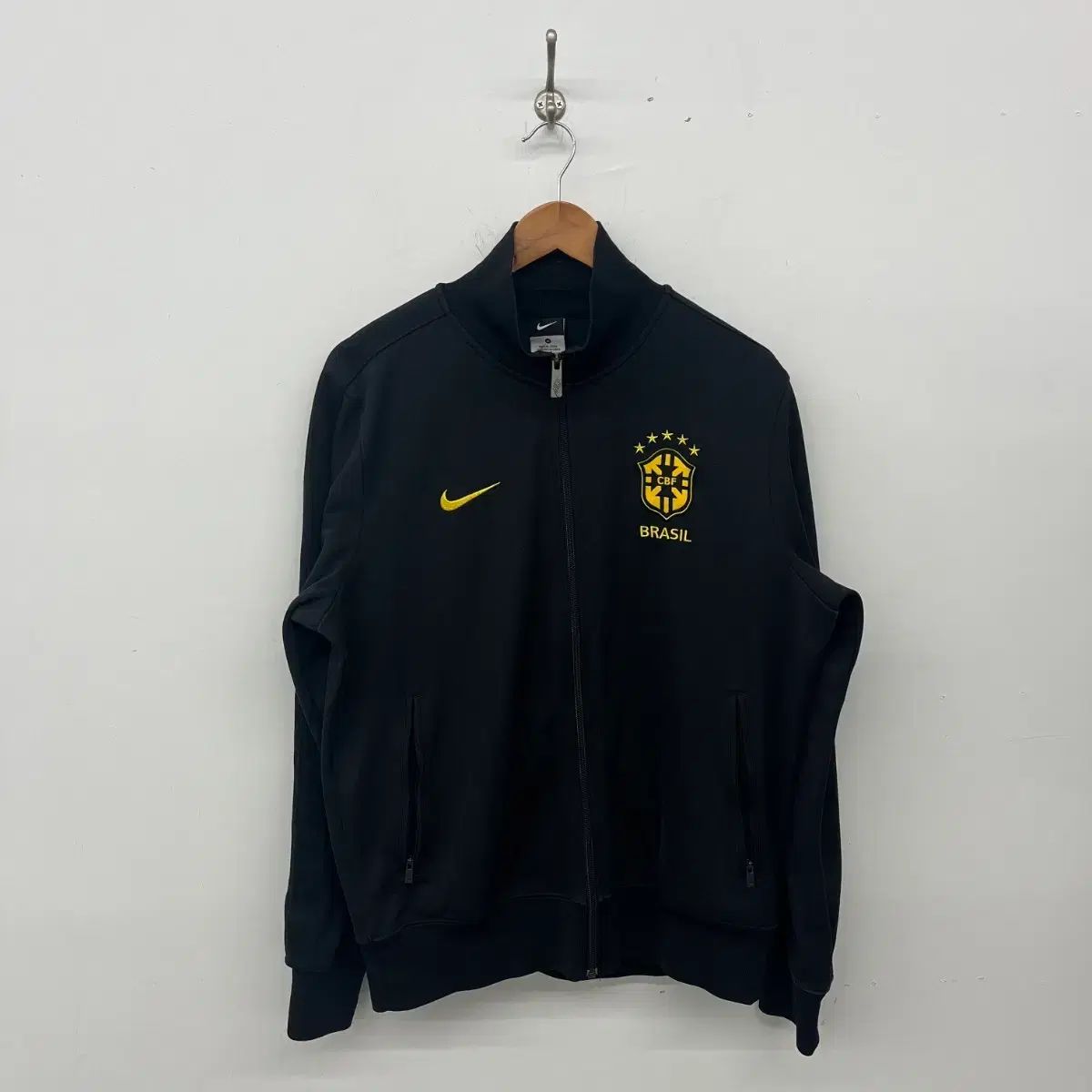 NIKE ブラジル サッカー 韓国国家代表 トラックジャージ 黒 メンズM