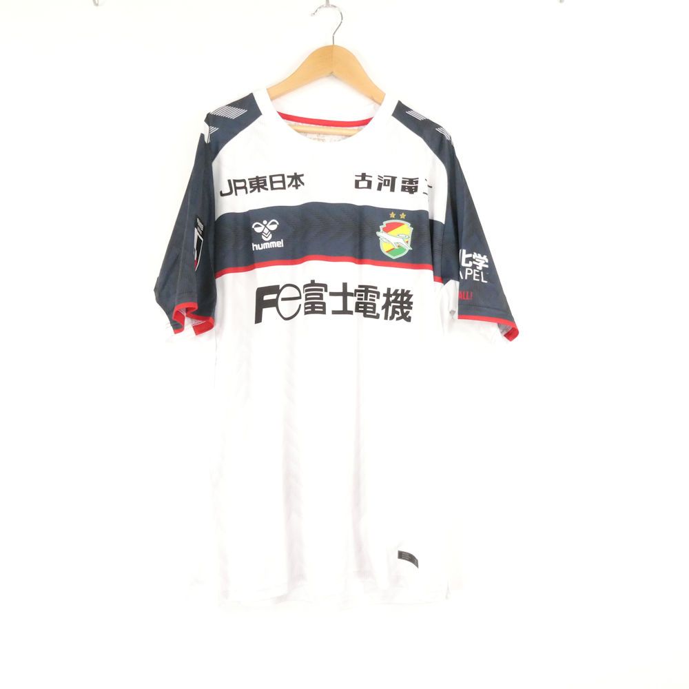 未使用 hummel ヒュンメル ジェフユナイテッド市原千葉 ユニフォーム XO(3L相当) ポリエステル 2024 2nd オーセンティック 半袖 HN326A54