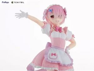 フィギュア TENITOL 夢かわメイドレム&ラム 特典付きセット 「Re:ゼロ