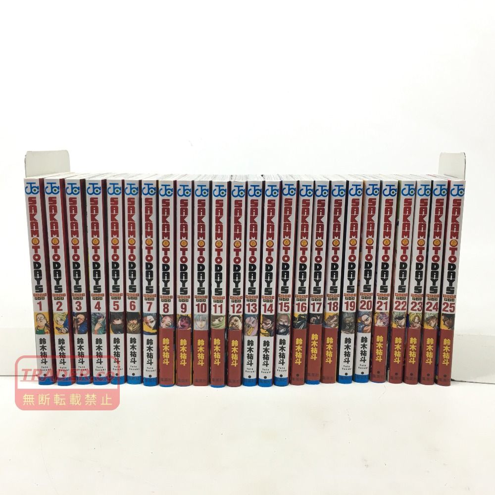 01w-6299 サカモトデイズ 1～25巻セット 鈴木祐斗 漫画 マンガ
