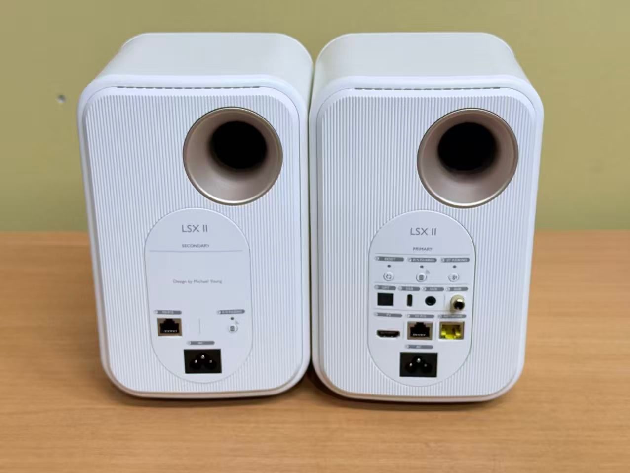 未使用 定価：19.8万 KEF LSX II [コットンホワイト] ワイヤレスHi-Fi