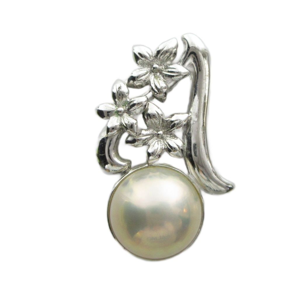 タサキ 田崎 TASAKI ネックレス トップのみ アクセサリー ロゴ 真珠