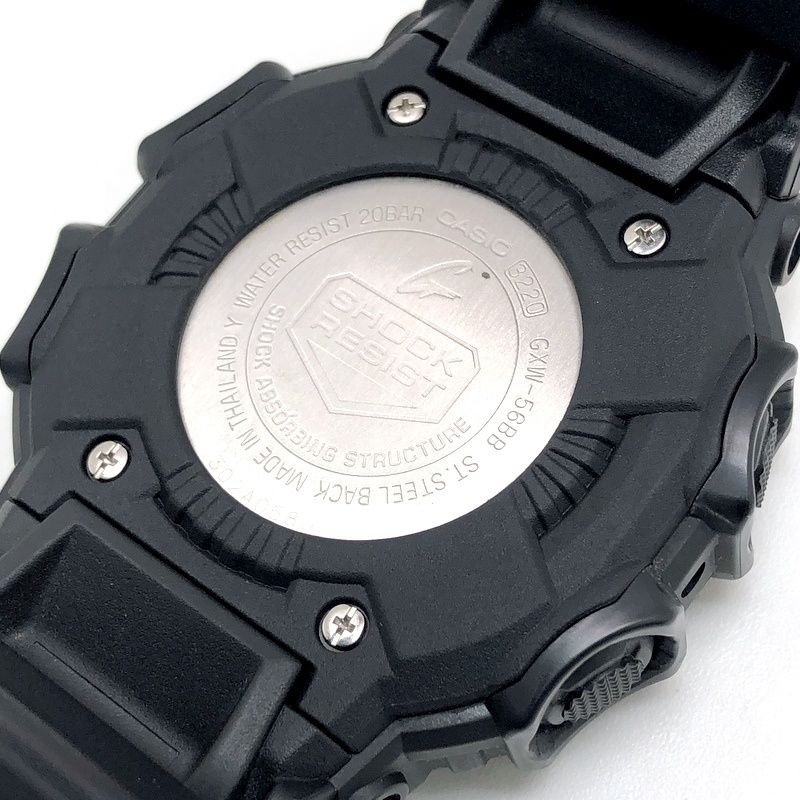 G-SHOCK ジーショック GXW-56BB-1 GXシリーズ 電波ソーラー 防塵防泥