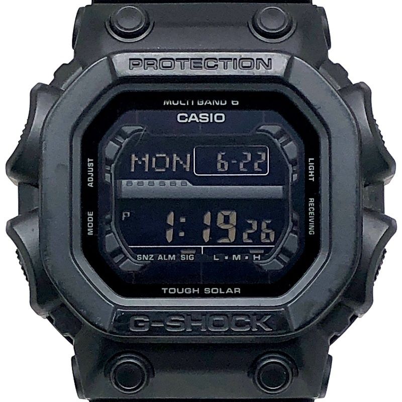 G-SHOCK ジーショック GXW-56BB-1 GXシリーズ 電波ソーラー 防塵防泥 ビッグケース オールブラックモデル 2016年7月発売