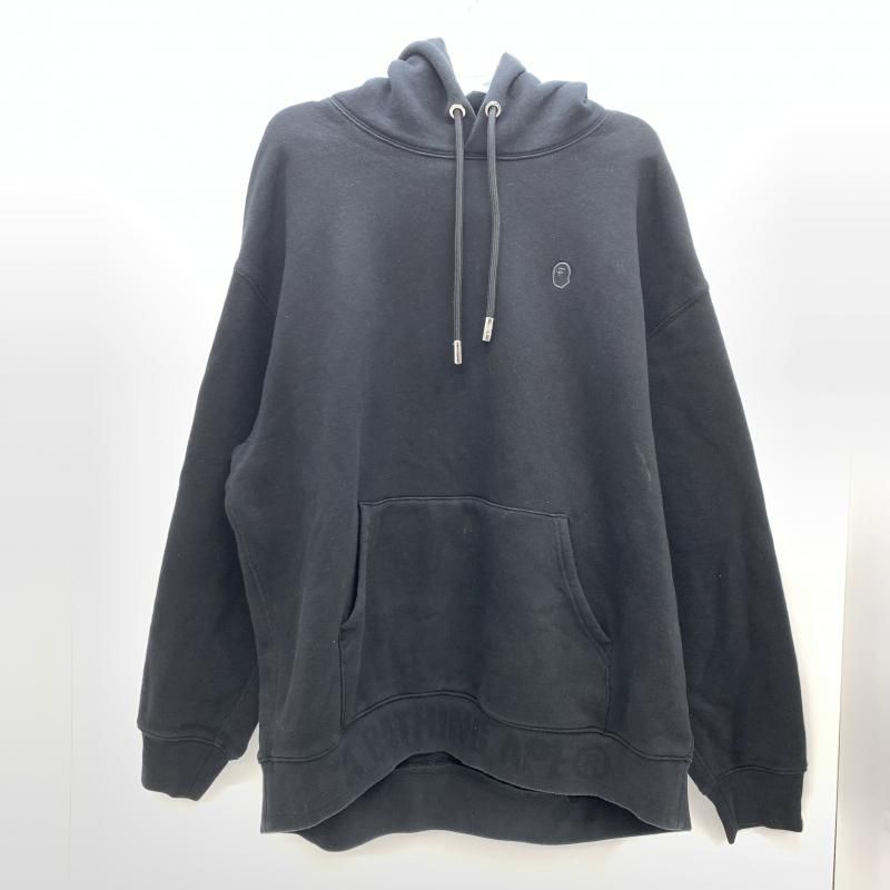 【中古】A BATHING APE Tonal Ape Head One Point Hoodie 2XL　アベイシングエイプ[92]
