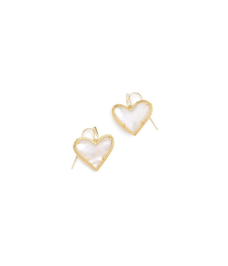 ケンドラスコット レディース アクセサリー ピアス・イヤリング Kendra Scott Ari Heart Statement Drop Earrings Gold Ivory Moth アイボリー