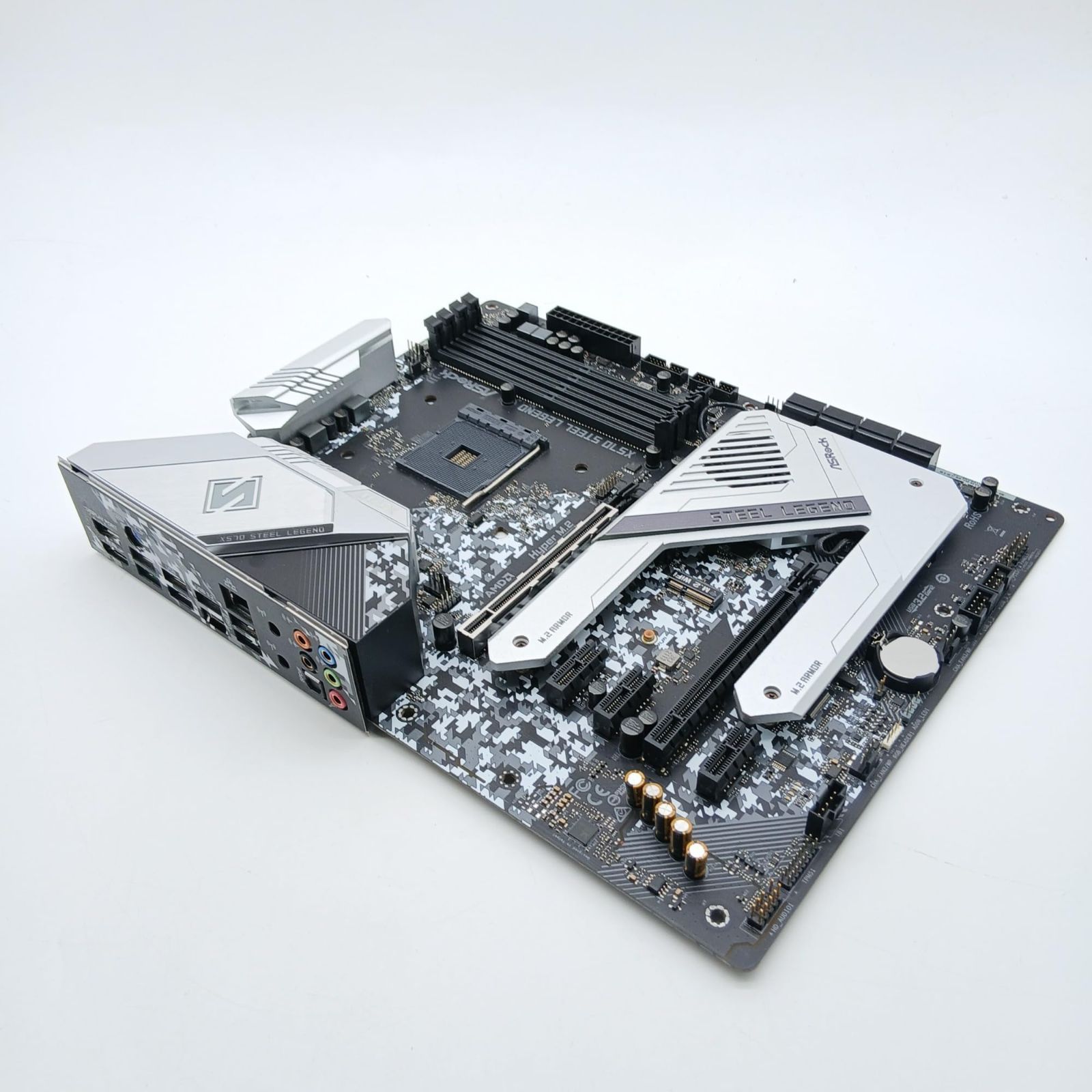 ASRock X570 Steel Legend マザーボード AM4 Ryzen - メルカリ