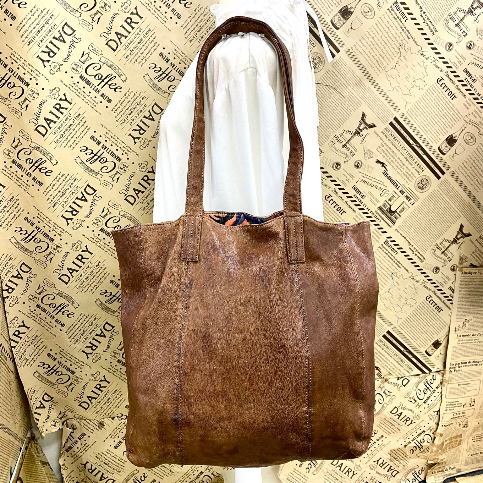 SEE BY CHLOE リボンモチーフ レザー トートバッグ（A4収納可能) SEE 