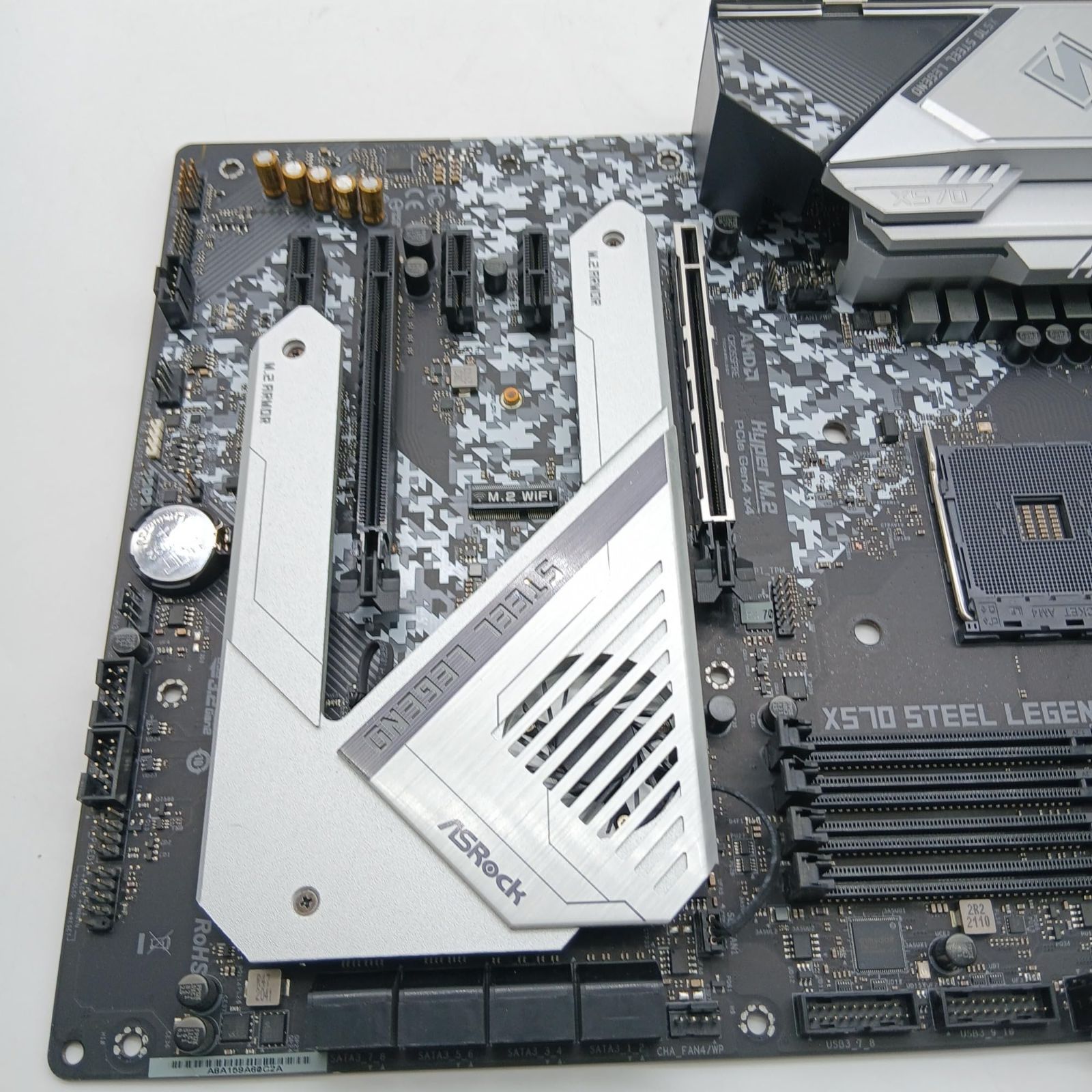 ASRock X570 Steel Legend マザーボード AM4 Ryzen - メルカリ