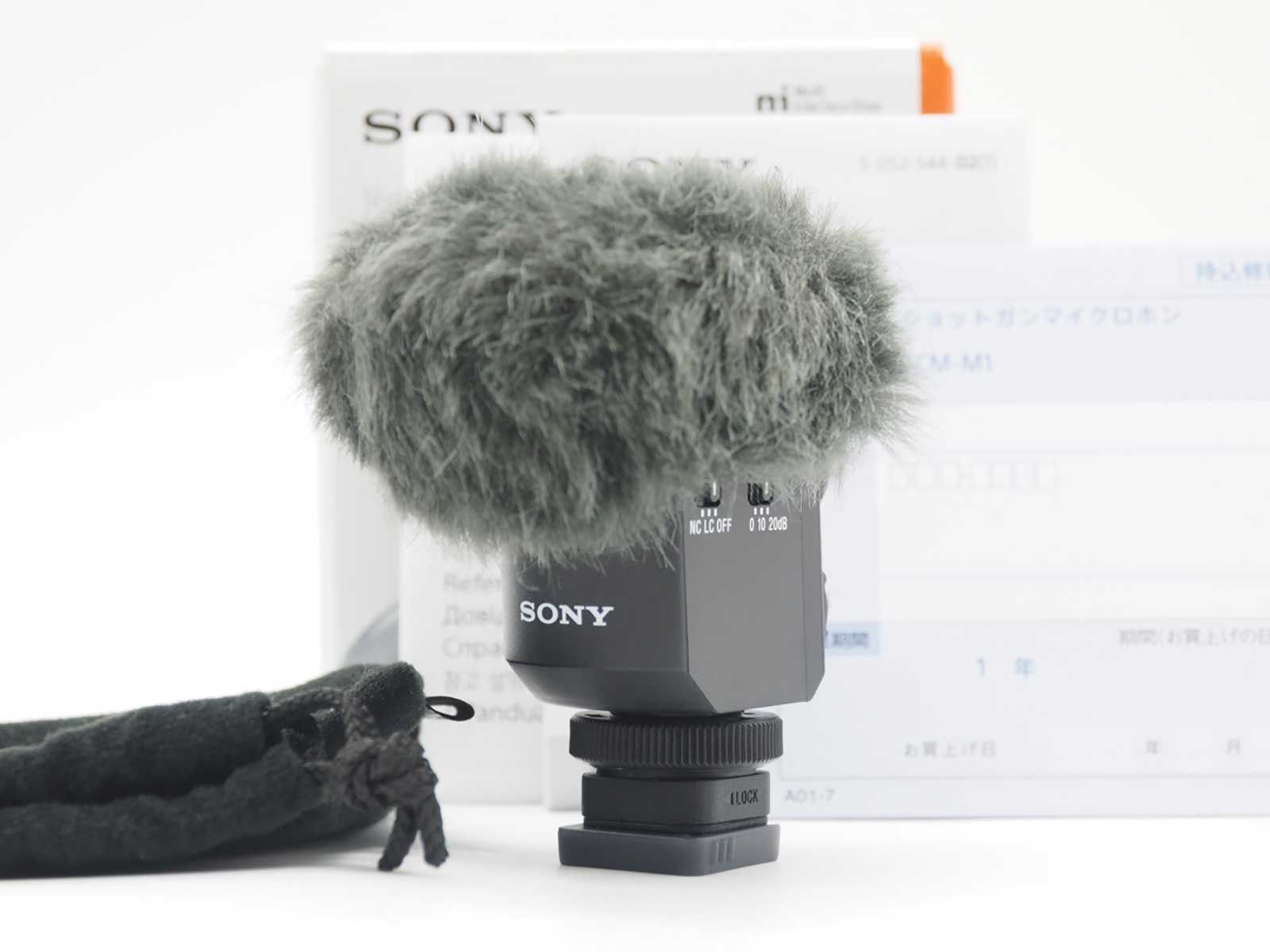 ソニー Sony ECM-M1 Digital Shotgun Microphone 元箱 [新品同様] #Z6401A