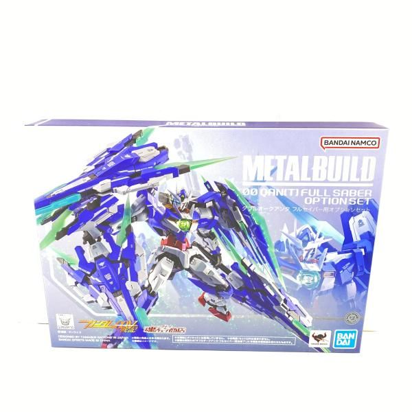 中古】【未開】METAL BUILD ダブルオークアンタ フルセイバー用