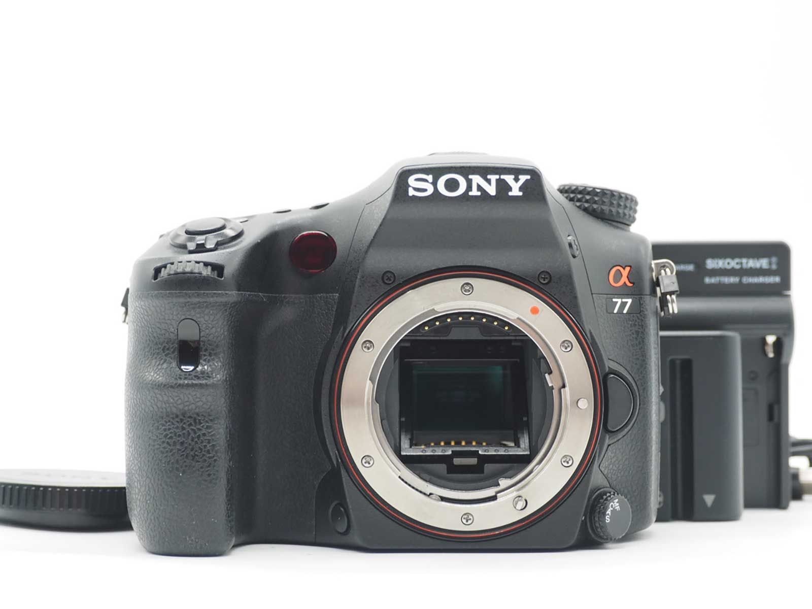 ソニー Sony Alpha a77 SLT-A77V 24.3MP Camera Black 20236 Shots [美品] #Z6412A