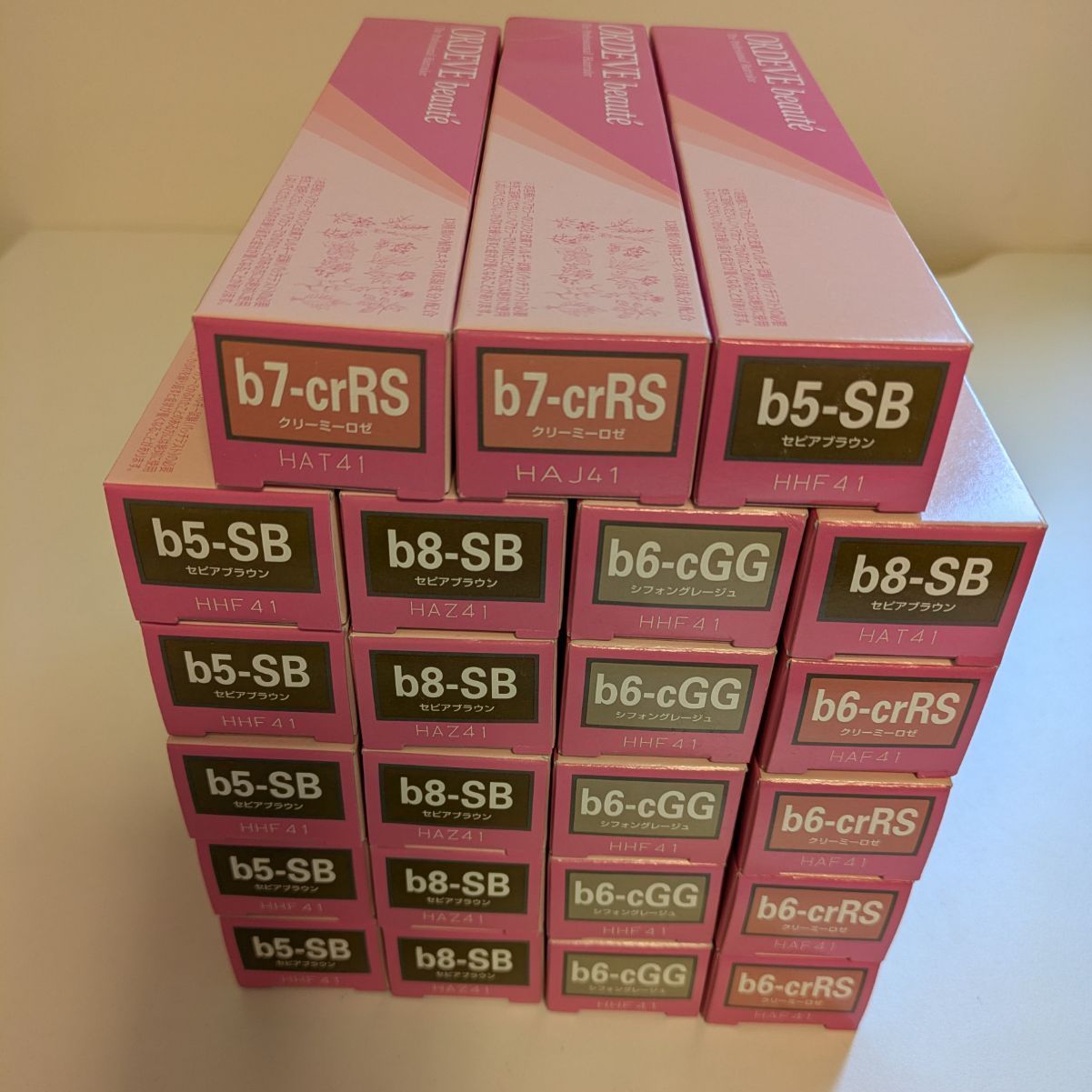 ミルボン】オルディーブボーテカラー剤 23本まとめ売り - メルカリ
