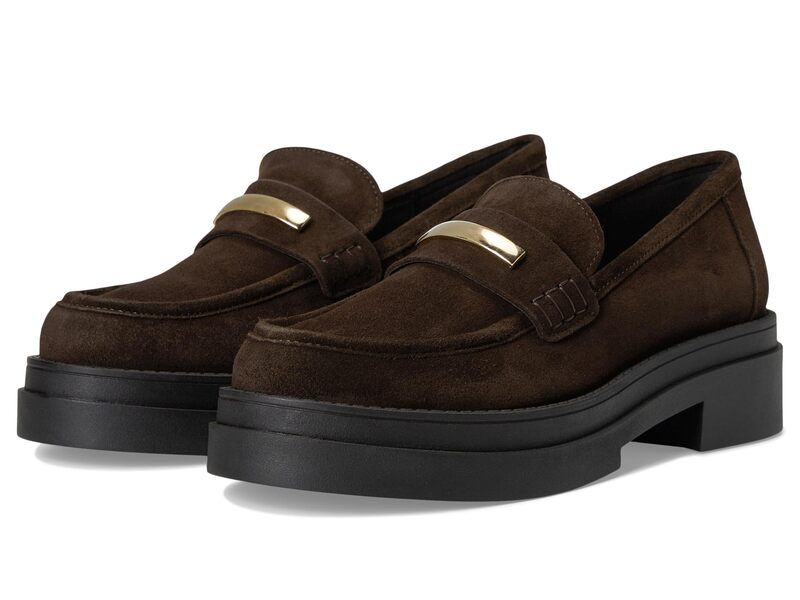 スティーブ マデン レディース シューズ スリッポン・ローファー Steve Madden Rodrigo Brown Suede ブラウン