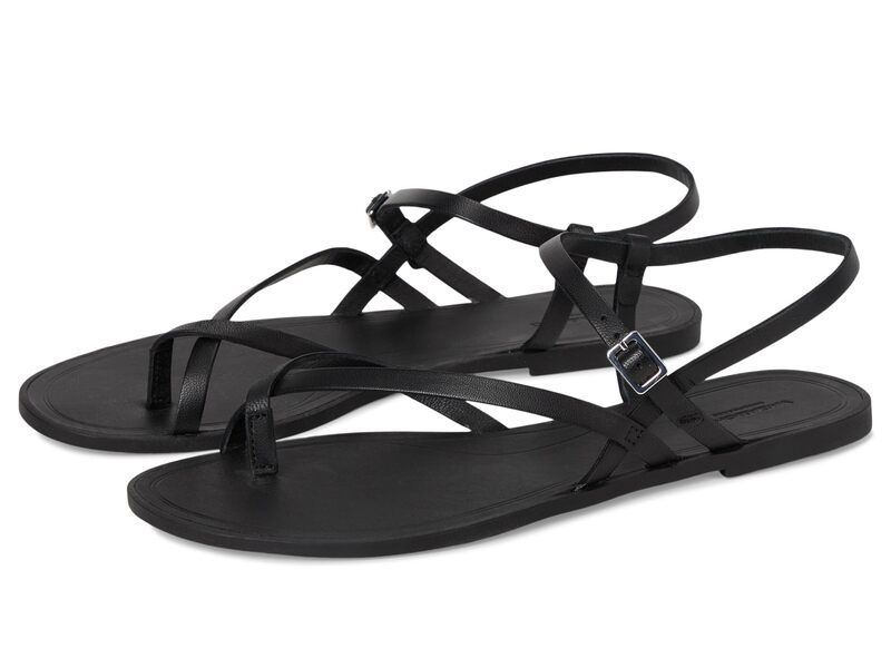ヴァガボンド レディース シューズ サンダル レザー Vagabond Shoemakers Tia 20 Leather Strappy Sandal Black ブラック