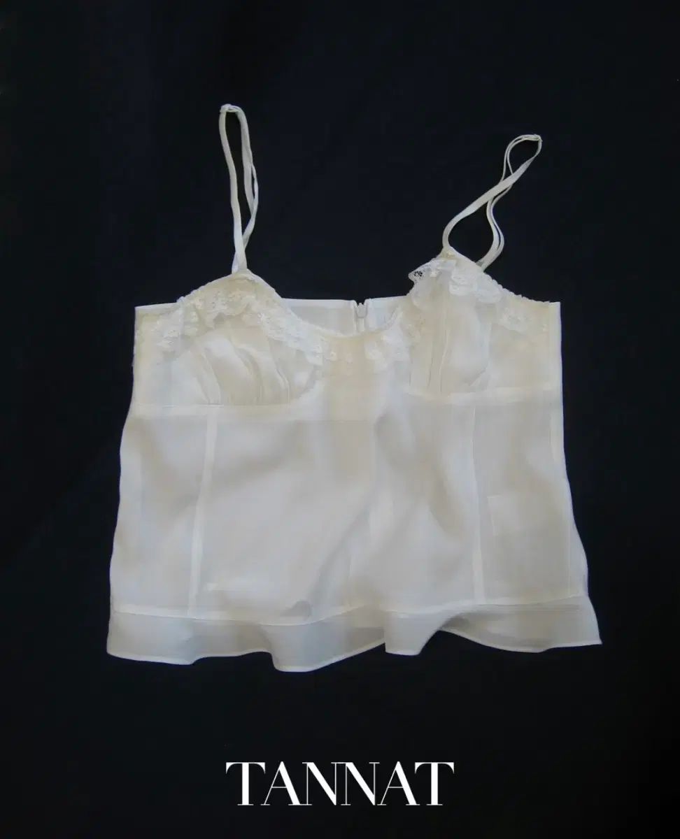 Tannat Ornate lace bustier (アイボリー) 8,963円