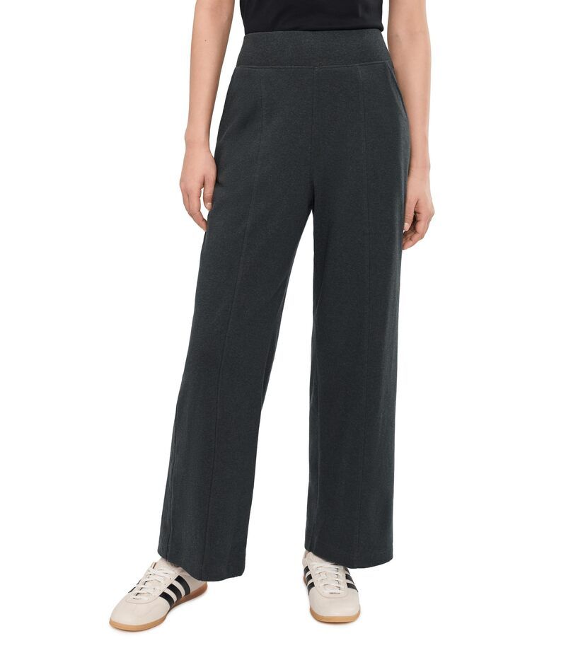 パクト レディース ボトムス カジュアルパンツ ワイドレッグ PACT Airplane Pintuck Wide Leg Pants Charcoal Heathe チャコール