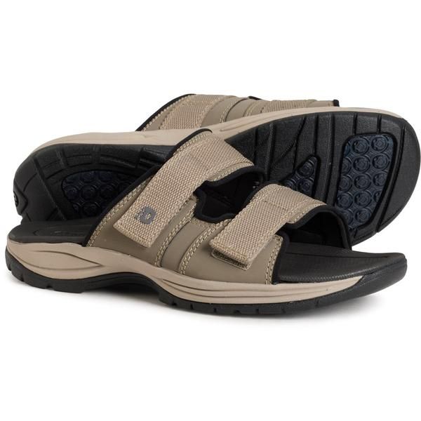 ダナム メンズ シューズ サンダル Dunham Newport Slide Sandals For Men Taupe トープ