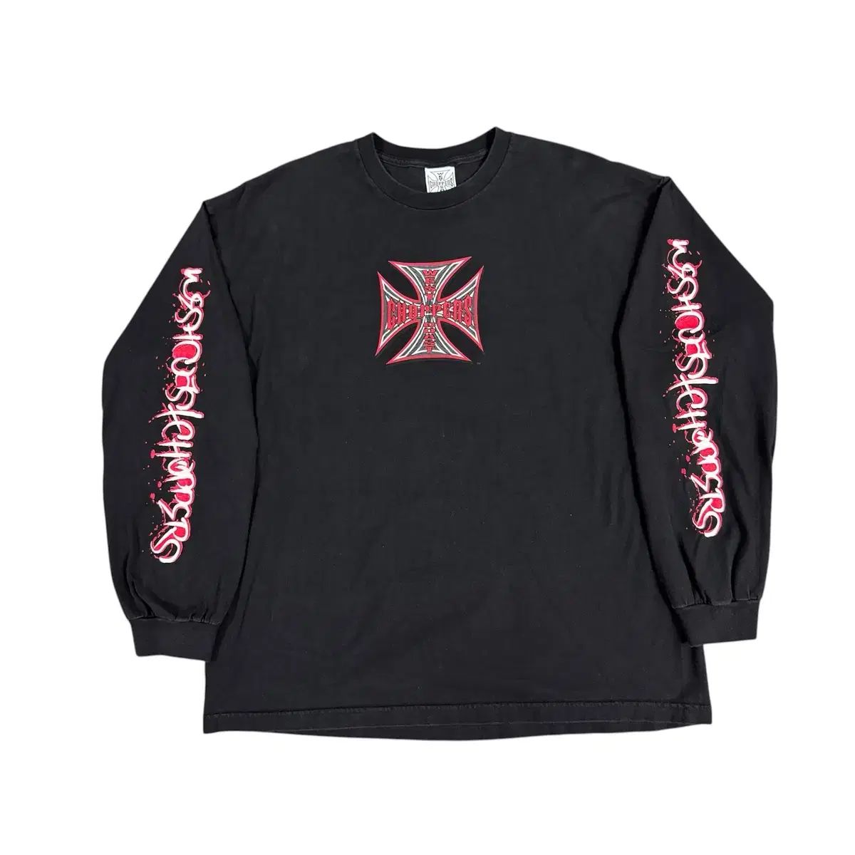 ヴィンテージ ウェストコーストチャパーズ DEVIL ロングスリーブ Tシャツ WCC