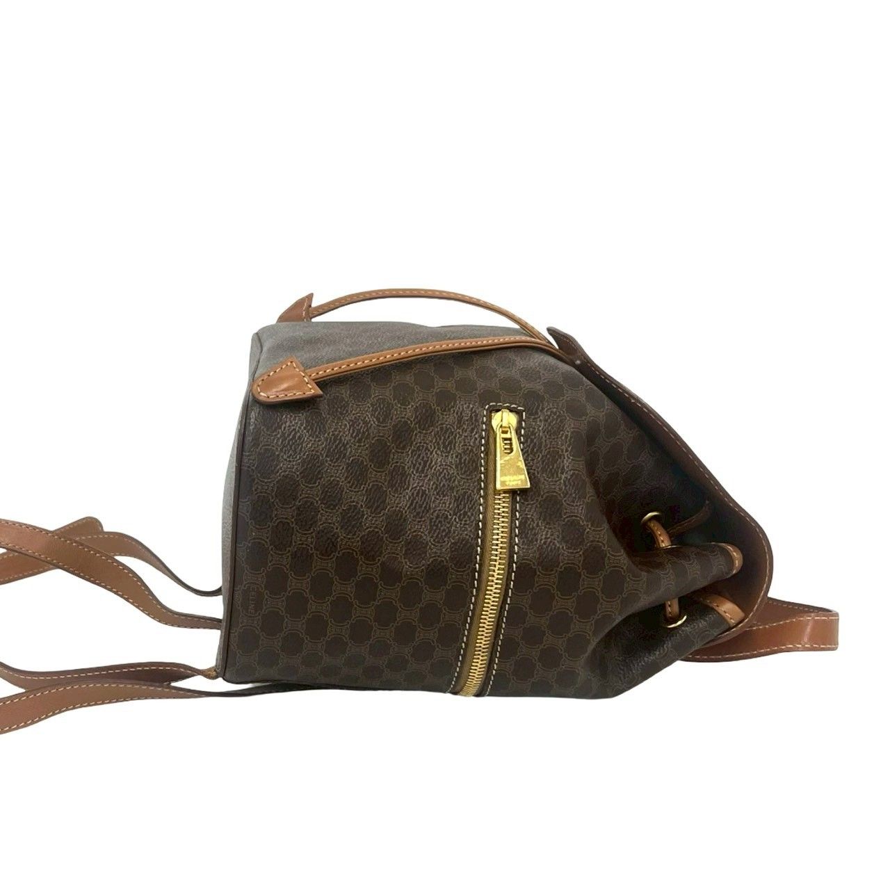 極 美品 CELINE セリーヌ ヴィンテージ マカダム ブラゾン トリオンフ