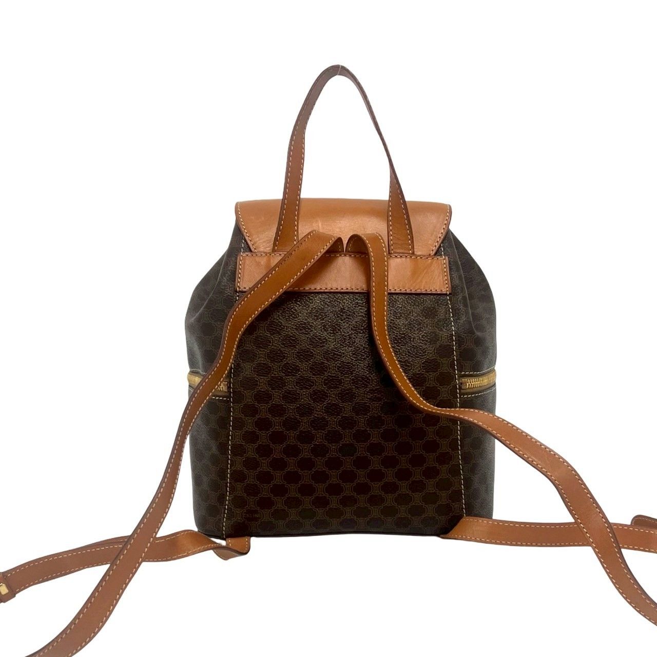 極 美品 CELINE セリーヌ ヴィンテージ マカダム ブラゾン トリオンフ