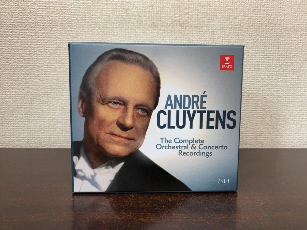 ANDRE CLUYTENS The Complete OrchestralConcerto Recordings CD65枚組 【CD】 13,464円