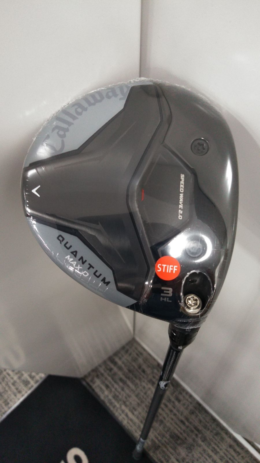 Fw浦安【新品未使用品】キャロウェイ Quantum Max D 3HL/16.5/60S 右用 DENALI FROST SILVER USA直輸入品 2026年モデル（浦安店）