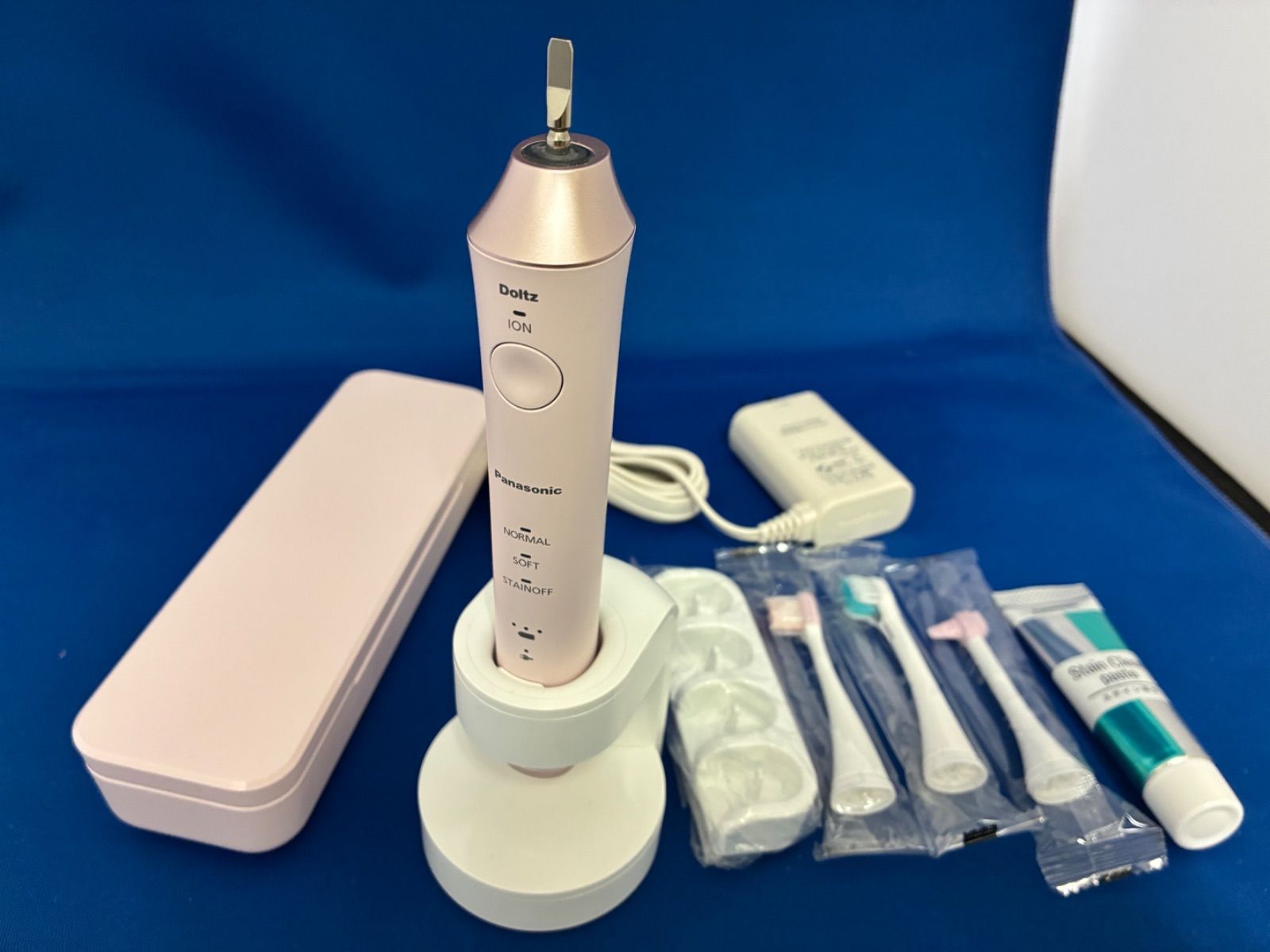 パナソニック 音波振動ハブラシ ドルツ　 ピンク EW-DE45-P　電動歯ブラシ　①