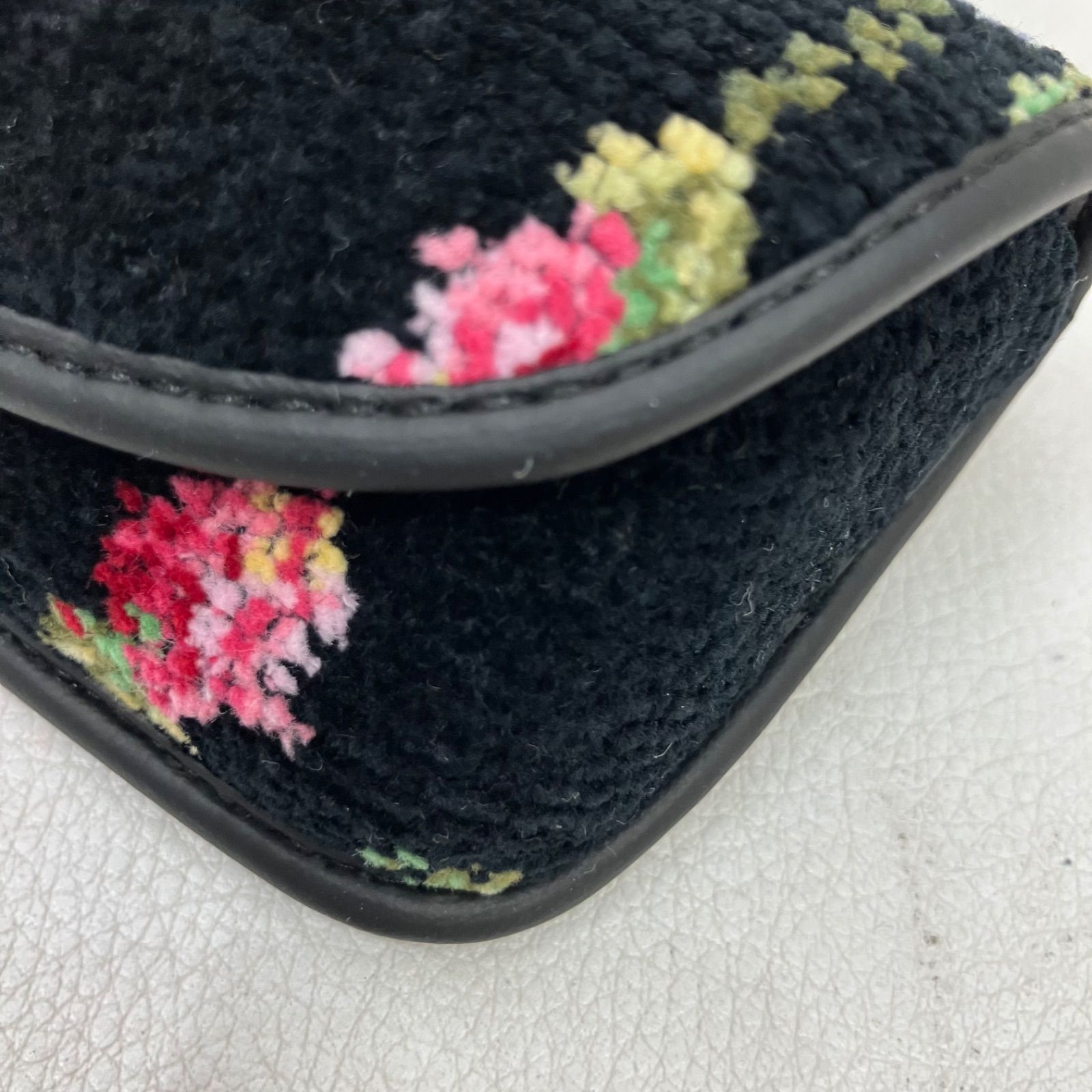 2724 良品 FEILER フェイラー シュニール織り メガネケース 花柄 眼鏡