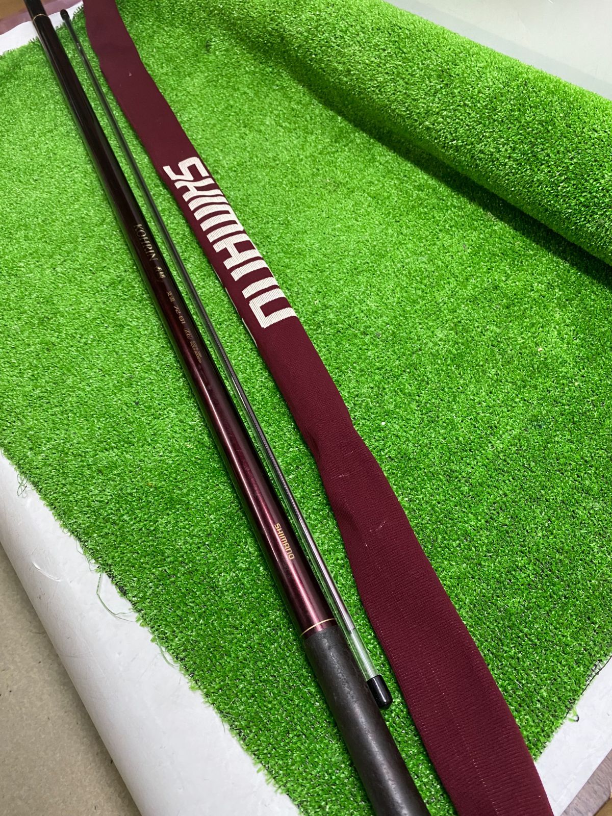 ●SHIMANO　シマノ　香鱗　　支流　72-81ZE　持ち手劣化、ネチャ付きあり　現状お渡し　中古　u260626_30 9,800円