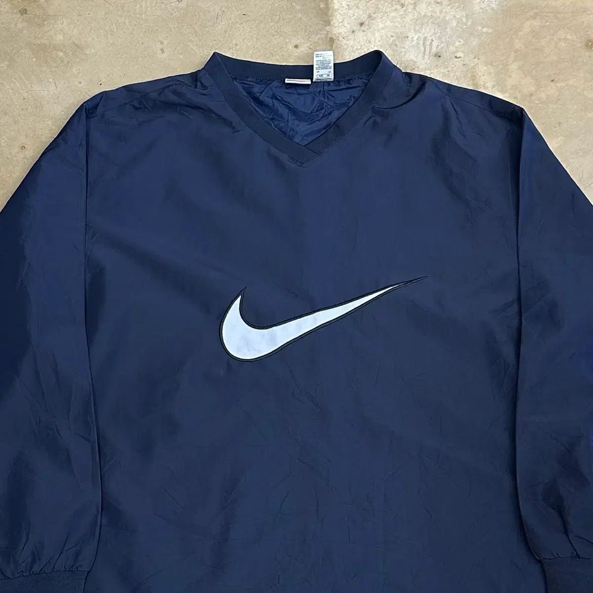 XXL NIKE オールドスクール ビックスウォッシュ ネイビー ウォームアップ