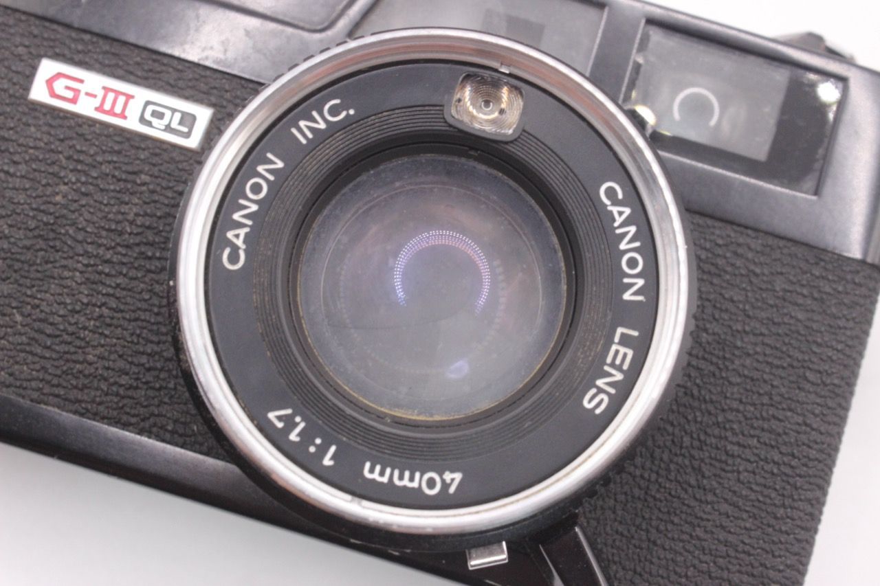 キヤノン CANON Canonet QL17 G-III QL ブラック #089@b YU5151 - メルカリ