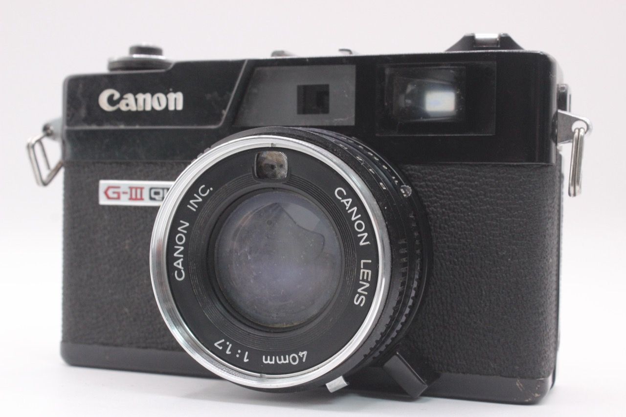 キヤノン CANON Canonet QL17 G-III QL ブラック #089@b YU5151 - メルカリ
