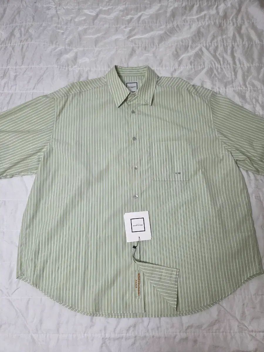 WOOYOUNGMI ウーヨンミ ストライプ シャツ 52 新品 36,187円