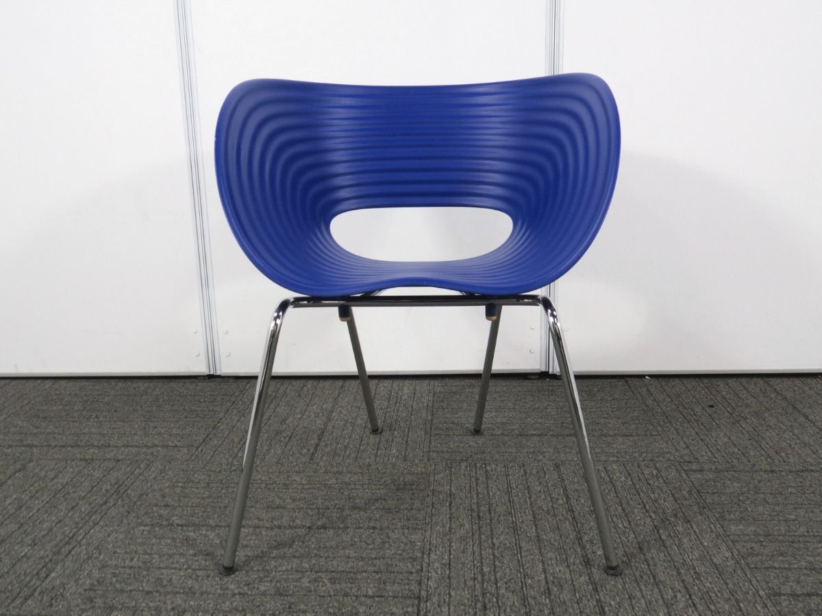 中古】トムバックチェア ヴィトラ ブルー 中古オフィス家具 M0044