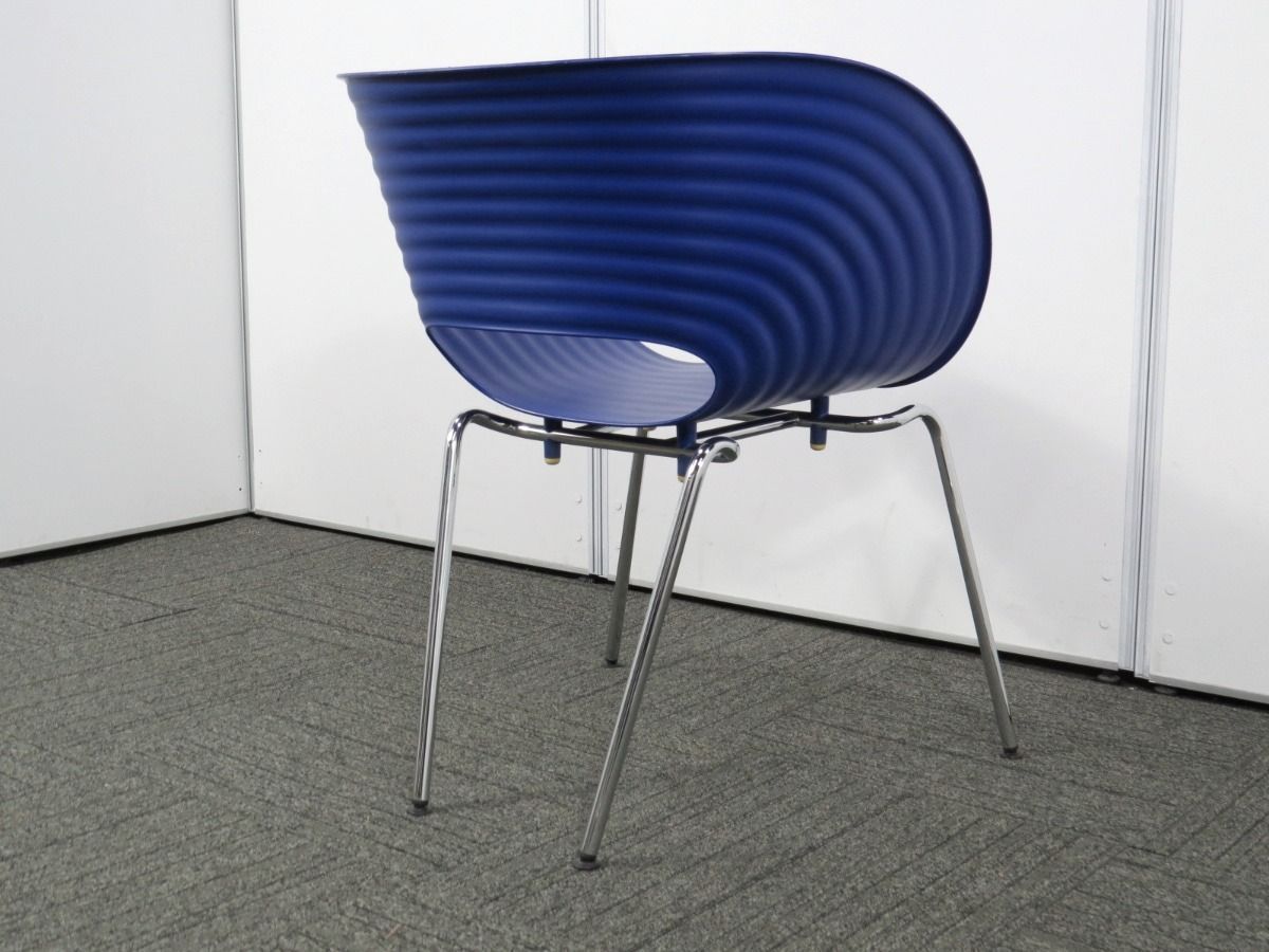 中古】トムバックチェア ヴィトラ ブルー 中古オフィス家具 M0044