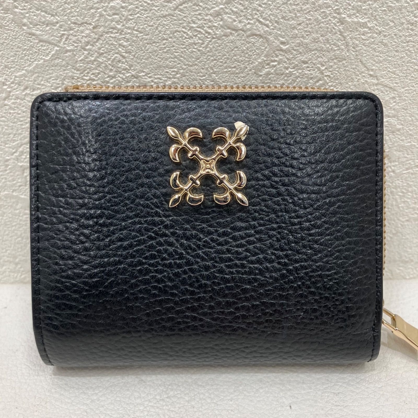 2931 良品 russet ラシット モノグラムプレートハーフウォレット