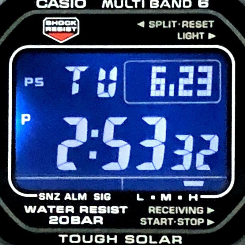 G-SHOCK ジーショック GW-M5610U-1B 電波ソーラー 反転液晶 マルチ