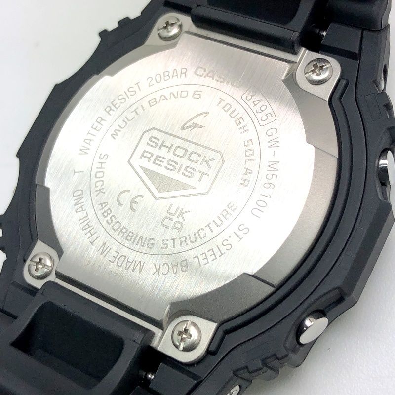 G-SHOCK ジーショック GW-M5610U-1B 電波ソーラー 反転液晶 マルチ