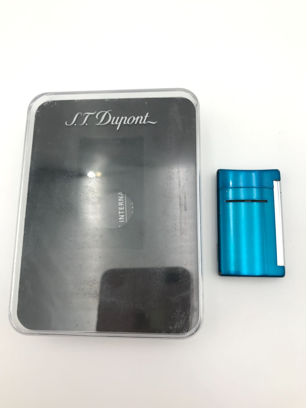 S.T.DUPONT デュポン ターボライター ミニジェット ブルー 2384 - メルカリ